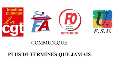 Plus déterminés que jamais - Communiqué unitaire des organisations (…)
