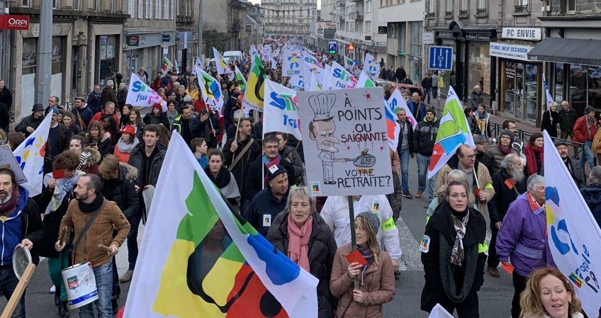 Vendredi 24 janvier - Journée de grève et de manifestations pour le retrait (…)