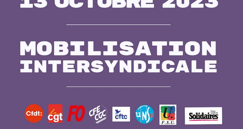 Le 13 octobre, en France et en Europe, mobilisons-nous contre (…)